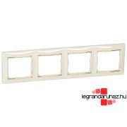   Legrand Valena négyes keret vízszintes Elefántcsont / Arany, Legrand 774154