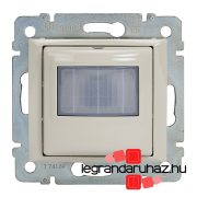   Valena mozgásérzékelős (PIR) kapcsoló, 0-2000 W (LED max. 500 W) , nulla (N) vezető bekötéssel, elefántcsont