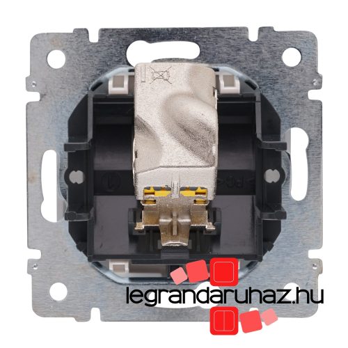 Legrand Valena RJ45 informatikai csatlakozóaljzat Cat.6A STP, elefántcsont, Legrand 774172