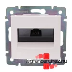 Legrand Valena 1XRJ45 LCS2 Cat.6 FTP informatikai csatlakozóaljzat, Csavaros, fehér, Legrand 774232