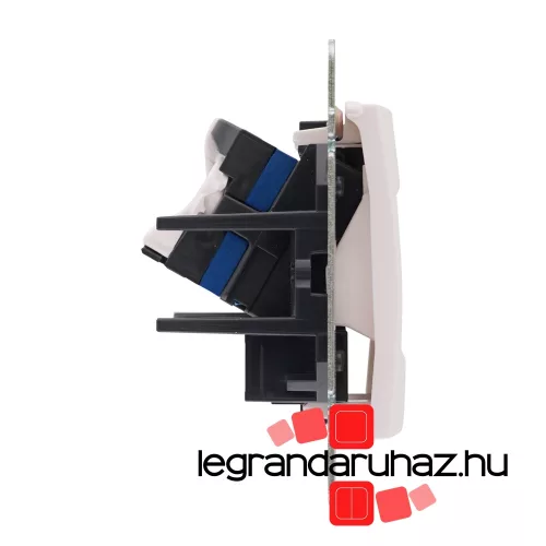 Legrand Valena 2XRJ45 LCS2 Cat.6 FTP informatikai csatlakozóaljzat, csavaros, fehér, Legrand 774233