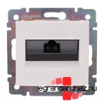 Legrand Valena 1XRJ45 LCS2 Cat.5e UTP informatikai csatlakozóaljzat, csavaros, fehér, Legrand 774238