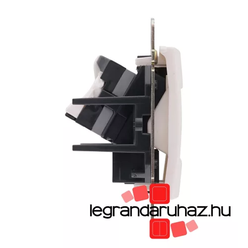 Legrand Valena 2xRJ45 LCS2 Cat.5e UTP informatikai csatlakozóaljzat, csavaros, fehér, Legrand 774239