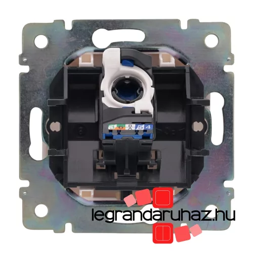Legrand Valena 1XRJ45 LCS2 Cat.6 UTP informatikai csatlakozóaljzat, csavaros, fehér, Legrand 774242