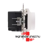 Legrand Valena forgatógombos fényerőszabályzó fehér 2 vezetékes, 300W, LED-hez is, Legrand 774263