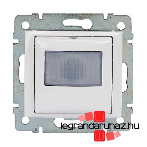 Valena mozgásérzékelős (PIR) kapcsoló, 0-2000 W (LED max. 500 W) , nulla (N) vezető bekötéssel, fehér
