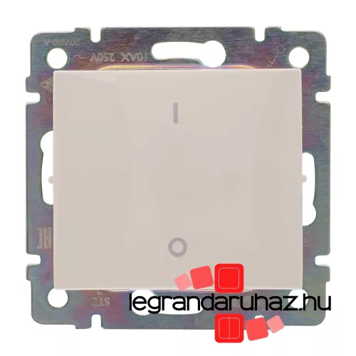 Legrand Valena kétpólusú kapcsoló elefántcsont, Legrand 774302