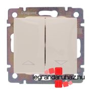   Legrand Valena redőnykapcsoló elefántcsont, Legrand 774304