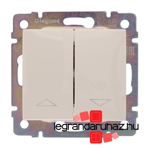 Legrand Valena redőnykapcsoló elefántcsont, Legrand 774304