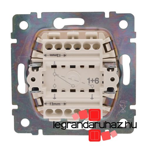 Legrand Valena redőnykapcsoló elefántcsont, Legrand 774304