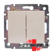   Legrand Valena kettős váltókapcsoló elefántcsont, Legrand 774308