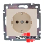 Legrand Valena 2P+F csatlakozóaljzat elefántcsont, Legrand 774320