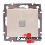 Legrand Valena váltókapcsoló ellenőrzőfénnyel, elefántcsont, Legrand 774325