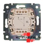 Legrand Valena váltókapcsoló jelzőfénnyel, elefántcsont, Legrand 774326
