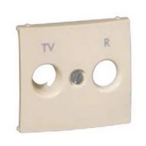 Legrand Valena TV-RD antenna-csatlakozóaljzat burkolat elefántcsont, Legrand 774342