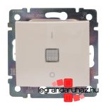 Legrand Valena kétpólusú kapcsoló ellenőrzőfénnyel, elefántcsont, Legrand 774349