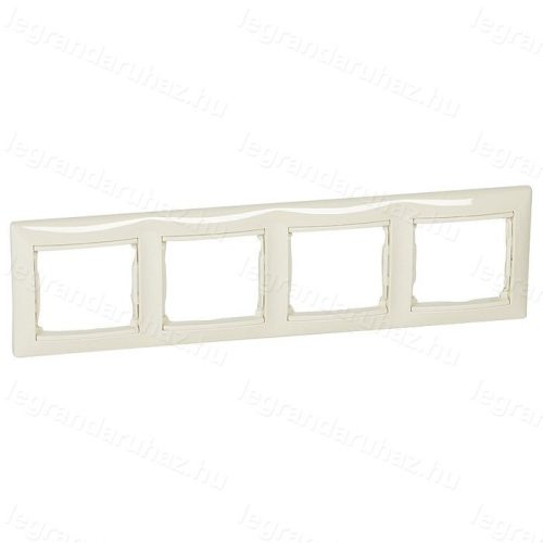 Legrand Valena négyes keret vízszintes elefántcsont, Legrand 774354