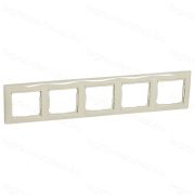   Legrand Valena ötös keret vízszintes elefántcsont, Legrand 774355