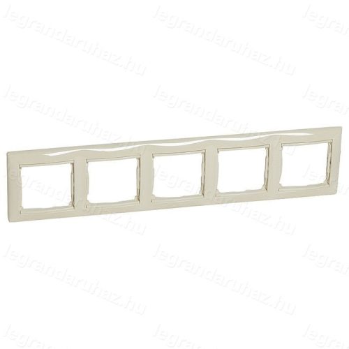 Legrand Valena ötös keret vízszintes elefántcsont, Legrand 774355
