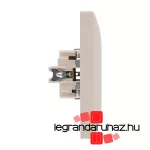 Legrand Valena 2X2P+F csatlakozóaljzat elefántcsont, Legrand 774370