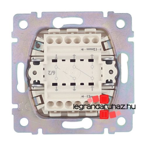 Legrand Valena kettős váltókapcsoló fehér, Legrand 774408
