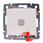 Legrand Valena egypólusú kapcsoló jelzőfénnyel, fehér, Legrand 774410