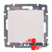 Legrand Valena egypólusú nyomó fehér, Legrand 774411