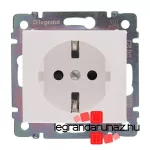 Legrand Valena 2P+F csatlakozóaljzat biztonsági zsaluval, fehér, Legrand 774421