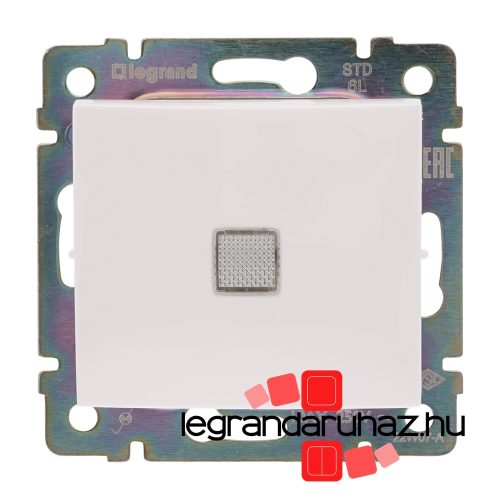 Legrand Valena váltókapcsoló jelzőfénnyel, fehér, Legrand 774426