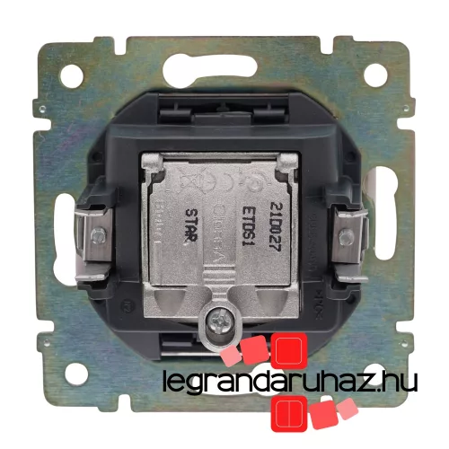 Legrand Valena TV-RD antenna-csatlakozóaljzat végzáró, 1,5dB fehér, Legrand 774432