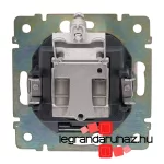 Legrand Valena TV-RD-SAT antenna-csatlakozóaljzat végzáró, 1,5dB fehér, Legrand 774435