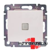   Legrand Valena keresztkapcsoló jelzőfénnyel, fehér, Legrand 774448