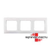   Legrand Valena hármas keret vízszintes fehér, Legrand 774453