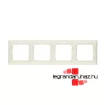 Legrand Valena négyes keret vízszintes fehér, Legrand 774454