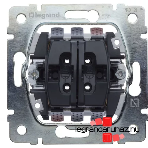 Legrand Galea Life kettős váltókapcsoló mechanizmus, Legrand 775808