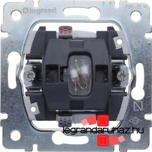 Galea Life egypólusú nyomó jelzőfénnyel mechanizmus