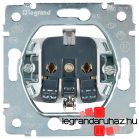   Legrand Galea Life 2P+F földelt csatlakzóaljzat mechanizmus, rugós, Legrand 775920
