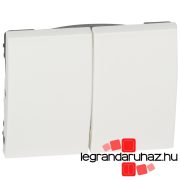   Legrand Galea Life kettős billentyű, fehér, Legrand 777012