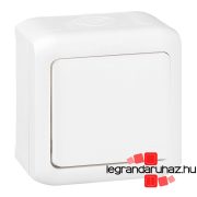   Legrand Forix IP44 falon kívüli egypólusú nyomó 6 A - 250 V~ fehér, Legrand 782364