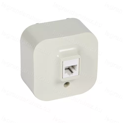 Legrand Forix IP20 falon kívüli 1xRJ45 Cat.5e UTP informatikai csatlakozóaljzat bézs, Legrand 782454