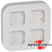   Legrand Forix IP20 falon kívüli 4-es sorolású munkaállomás fehér, Legrand 782494