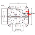 Legrand Forix IP20 falon kívüli 4-es sorolású munkaállomás fehér, Legrand 782494