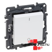   Legrand Niloé Step kétpólusú kapcsoló, 16AX, fehér, Legrand  863102