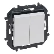  Legrand Niloé Step csillárkapcsoló, 10AX, fehér, IP44, Legrand  863105BIP44