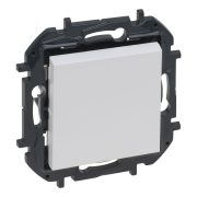   Legrand Niloé Step váltókapcsoló, 10AX, fehér, Legrand  863106B