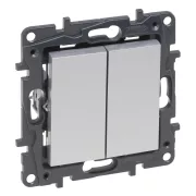   Legrand Niloé Step csillárkapcsoló, 10AX, alumínium, IP44, Legrand  863305IP44