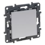 Legrand Niloé Step váltókapcsoló, 10AX, alumínium, Legrand  863306