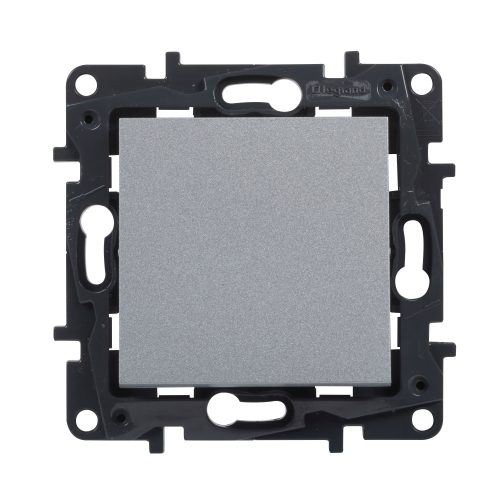 Legrand Niloé Step váltókapcsoló, 10AX, alumínium, Legrand  863306