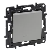   Legrand Niloé Step váltókapcsoló jelzőfénnyel, 10AX, alumínium, IP44, Legrand  863316IP44