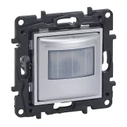  Legrand Niloé Step mozgásérzékelős (PIR) kapcsoló, 100 W LED, 2 vezetékes, alumínium, Legrand  863348A
